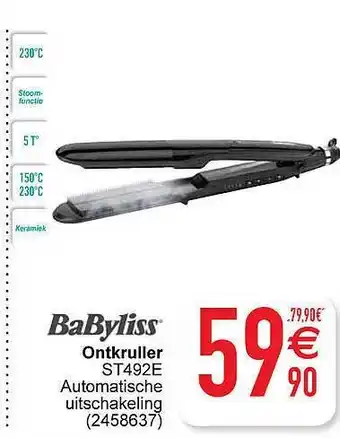 Cora Babyliss ontkruller aanbieding