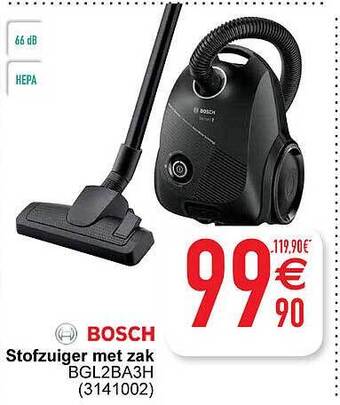 Cora Bosch stofzuiger zonder zak aanbieding