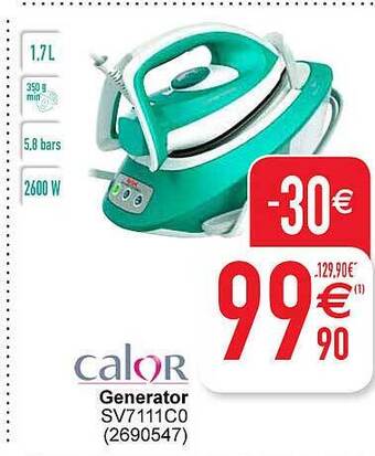 Cora Calor generator aanbieding