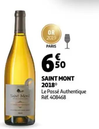 Auchan Saint Mont 2018 Le Passe Authentique aanbieding