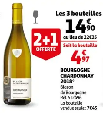 Blason Bourgogne Chardonnay 2018