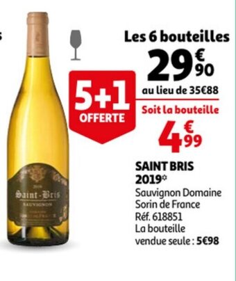 Auchan Saint Bris 2019 aanbieding