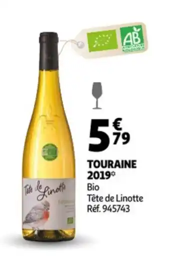 Auchan Bio Touraine 2019 aanbieding