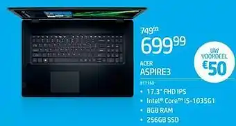 AUVA Acer aspire3 817160 aanbieding