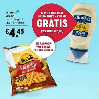 Delhaize Frieten mccain aanbieding