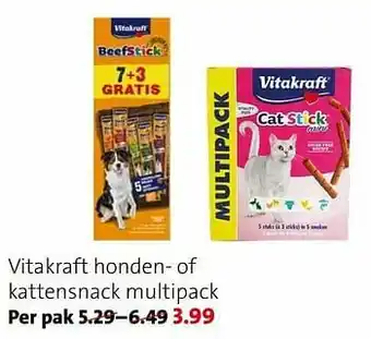 Vitakraft honden- of kattensnack multipack