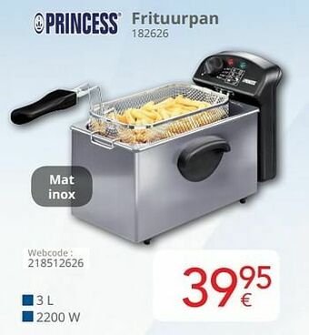Eldi Princess frituurpan 182626 aanbieding