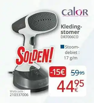 Eldi Calor kledingstomer dr7006co aanbieding
