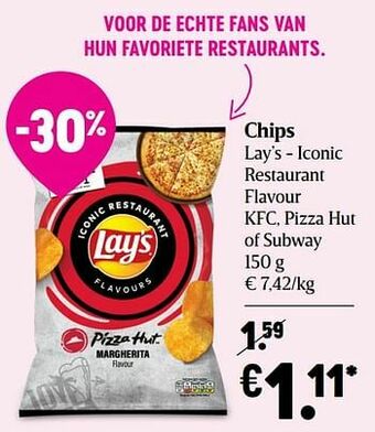 Delhaize Chips lay`s aanbieding