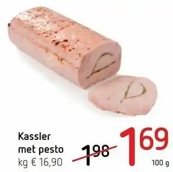 Kassler met pesto