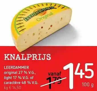 Leerdammer original, light of caractère