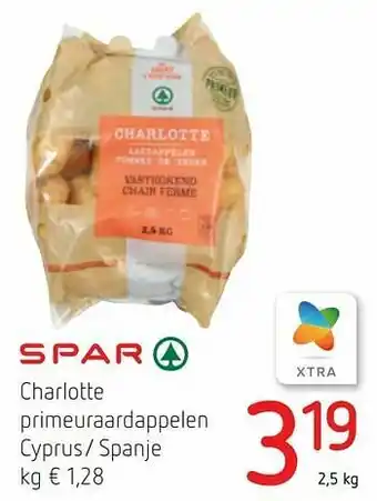 Charlotte primeuraardappelen