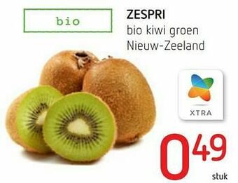 Zespri bio kiwi groen nieuw-zeeland