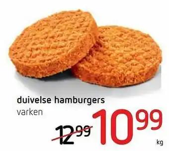 Duivelse hamburgers varken