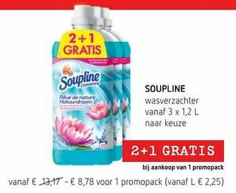 Soupline wasverzachter