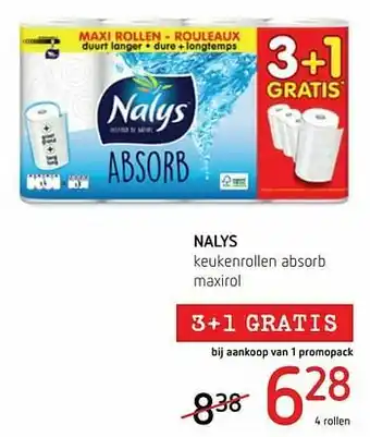 Nalys keukenrollen absorb maxirol