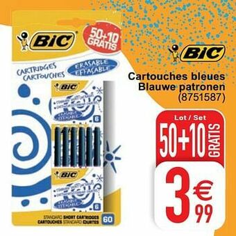 Cora Cartouches bleues blauwe patronen aanbieding