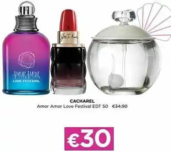 ICI PARIS XL Cacharel amor amor love festival edt aanbieding