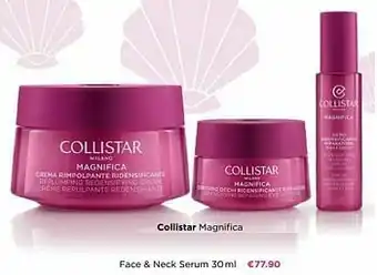 Collistar magnifica face + neck serum