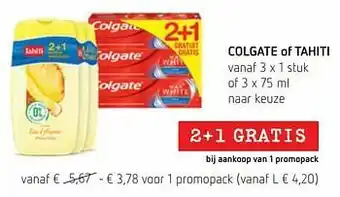 Colgate of tahiti