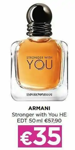 Armani stronger with you he edt