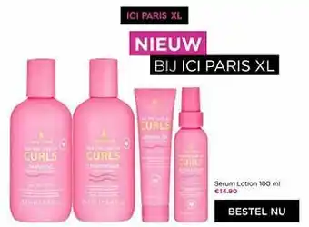 ICI PARIS XL Lee stafford serum lotion aanbieding