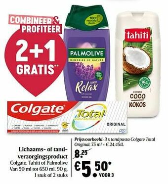 Tandpasta colgate total original