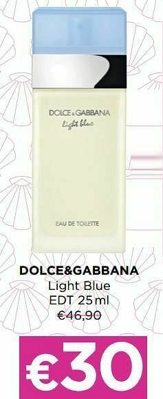 ICI PARIS XL Dolce+gabbana light blue edt aanbieding