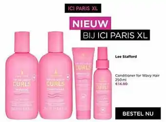 ICI PARIS XL Lee stafford conditioner for wavy hair aanbieding