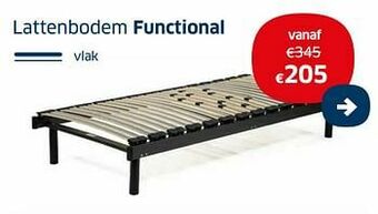 Sleeplife Lattenbodem functional aanbieding