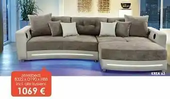 Krea Zetel bed aanbieding
