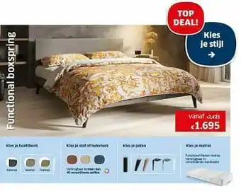 Sleeplife Functional boxspring aanbieding
