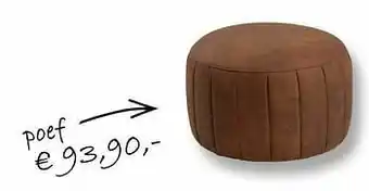 Krea Poef aanbieding