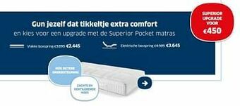 Sleeplife Vlakke boxspring aanbieding