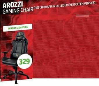 Arozzi gaming chair verona signature