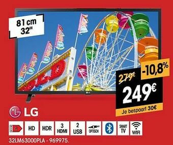 Electro Depot Lg 32lm63000pla aanbieding