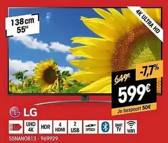 Electro Depot Lg 55nano813 aanbieding