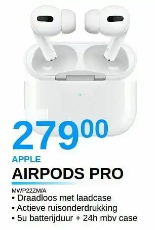 Apple airpods pro mwp22zm-a