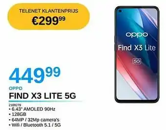 AUVA Oppo find x3 lite 5g 2109279 aanbieding