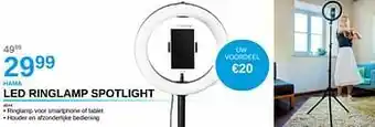 Hama led ringlamp spotlight 4644