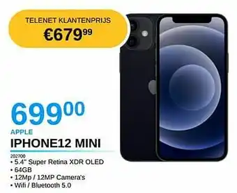 VCD Apple iphone12 mini 202700 aanbieding