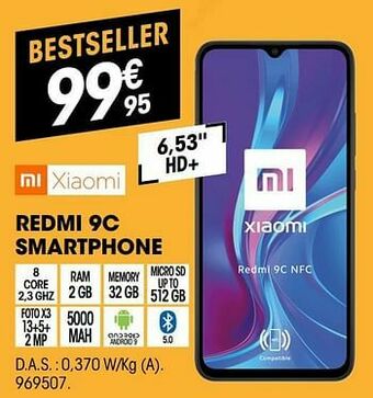 Electro Depot Xiaomi redmi 9c smartphone aanbieding