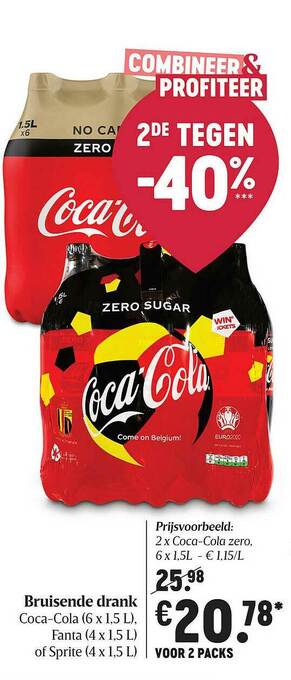 Bruisende Drank Coca-cola