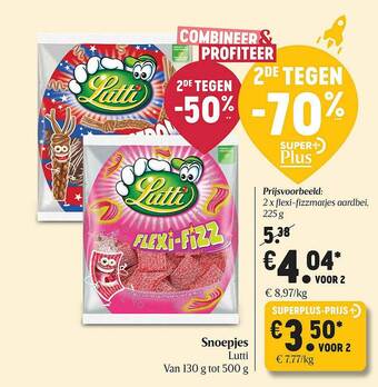 Delhaize Snoepjes Lutti aanbieding