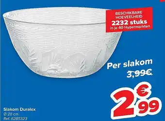 Slakom Duralex 28 Cm