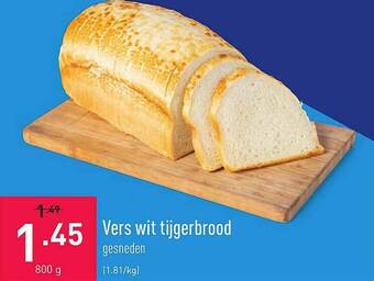 ALDI Vers Wit Tijgerbrood aanbieding