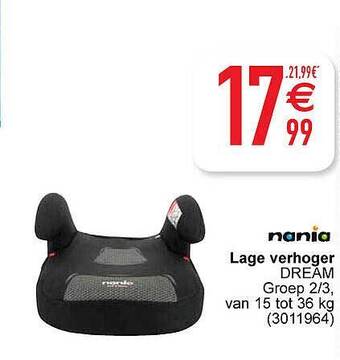 Cora Lage verhoger aanbieding