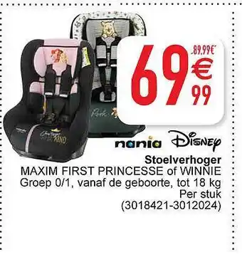 Stoelverhoger nania disney