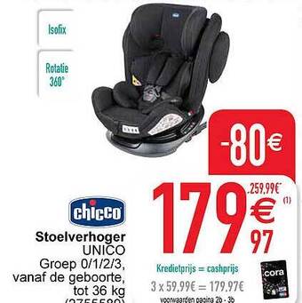 Chicco stoelverhoger unico