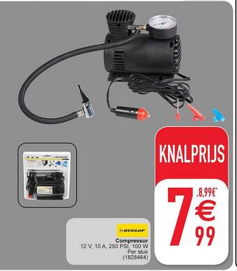 Cora Dunlop compressor aanbieding